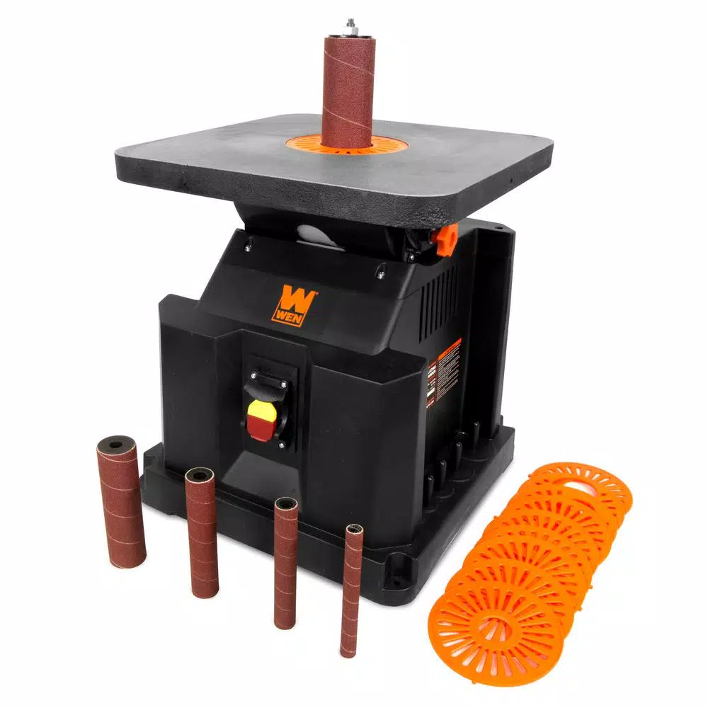 Best reviews of ๐งจ Sanders WEN 3.5 Amp Oscillating Spindle Sander With Extra Large Beveling Table Top ๐ 1 Best reviews of ๐งจ Sanders WEN 3.5 Amp Oscillating Spindle Sander With Extra Large Beveling Table Top ๐
