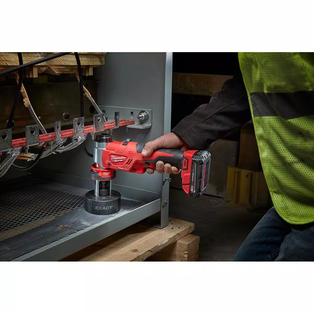Top 10 ๐ Metalworking Tools Milwaukee M18 18-Volt Lithium-Ion Cordless FORCE LOGIC 6 Ton Knockout Tool Kit W/(1) 2.0Ah Battery And Accessories ๐งจ 8 Top 10 ๐ Metalworking Tools Milwaukee M18 18-Volt Lithium-Ion Cordless FORCE LOGIC 6 Ton Knockout Tool Kit W/(1) 2.0Ah Battery And Accessories ๐งจ - Image 8