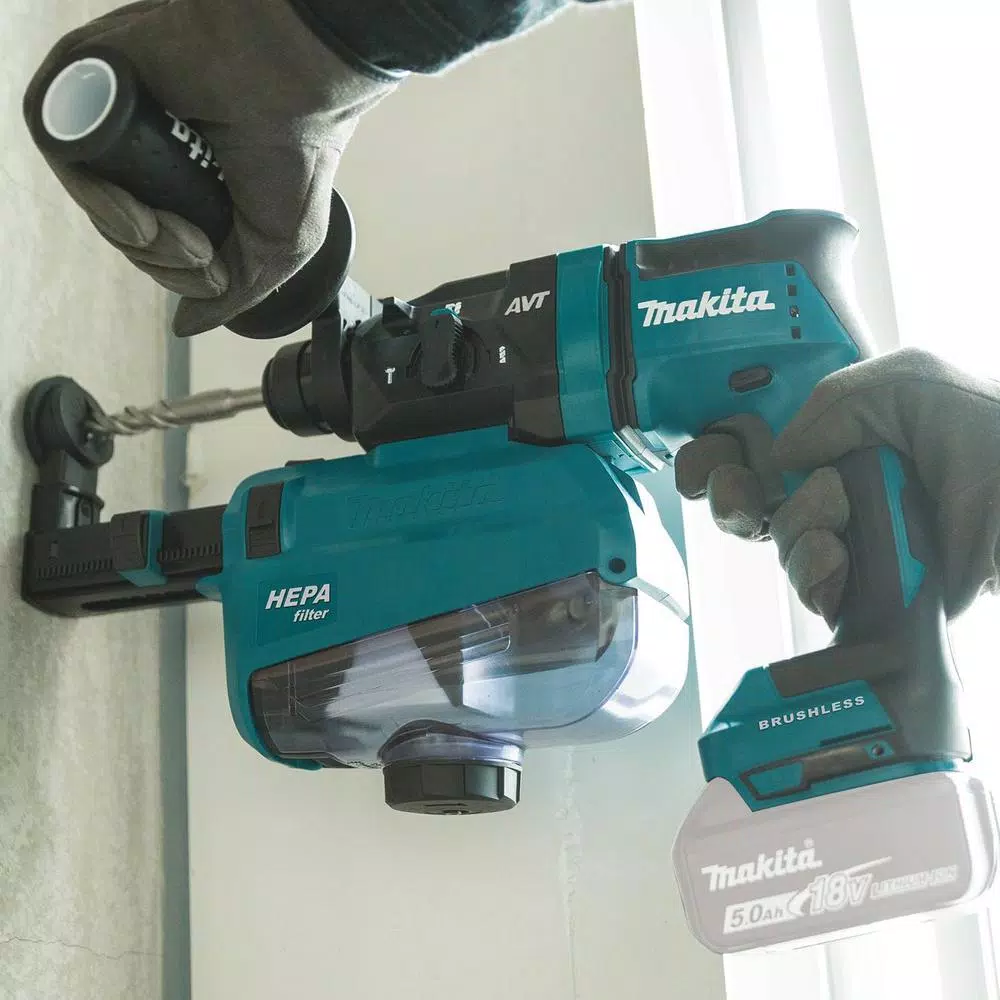 Best deal π Power Multi Tools Makita 18-Volt 11/16 In. LXT Lithium-Ion Brushless AVT SDS-Plus Rotary π¨ Hammer (Tool-Only) With HEPA Dust Extractor AWS Capable π 2 Best deal π Power Multi Tools Makita 18-Volt 11/16 In. LXT Lithium-Ion Brushless AVT SDS-Plus Rotary π¨ Hammer (Tool-Only) With HEPA Dust Extractor AWS Capable π - Image 2