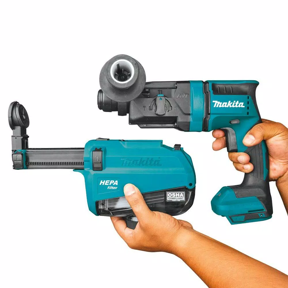 Best deal π Power Multi Tools Makita 18-Volt 11/16 In. LXT Lithium-Ion Brushless AVT SDS-Plus Rotary π¨ Hammer (Tool-Only) With HEPA Dust Extractor AWS Capable π 3 Best deal π Power Multi Tools Makita 18-Volt 11/16 In. LXT Lithium-Ion Brushless AVT SDS-Plus Rotary π¨ Hammer (Tool-Only) With HEPA Dust Extractor AWS Capable π - Image 3