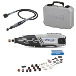 New 😉 Power Multi Tools Dremel 36 In. Flex-Shaft Attachment For Rotary Tools + 8220 Series 12-V MAX Lithium-Ion Variable Speed Cordless Rotary Tool Kit 💯