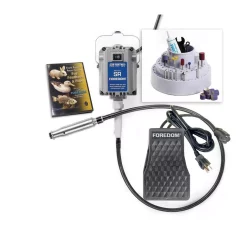 New 😍 Power Multi Tools Foredom 1.7 Amp 1/6 HP Corded Woodcarving Rotary Power Tool Kit 😀