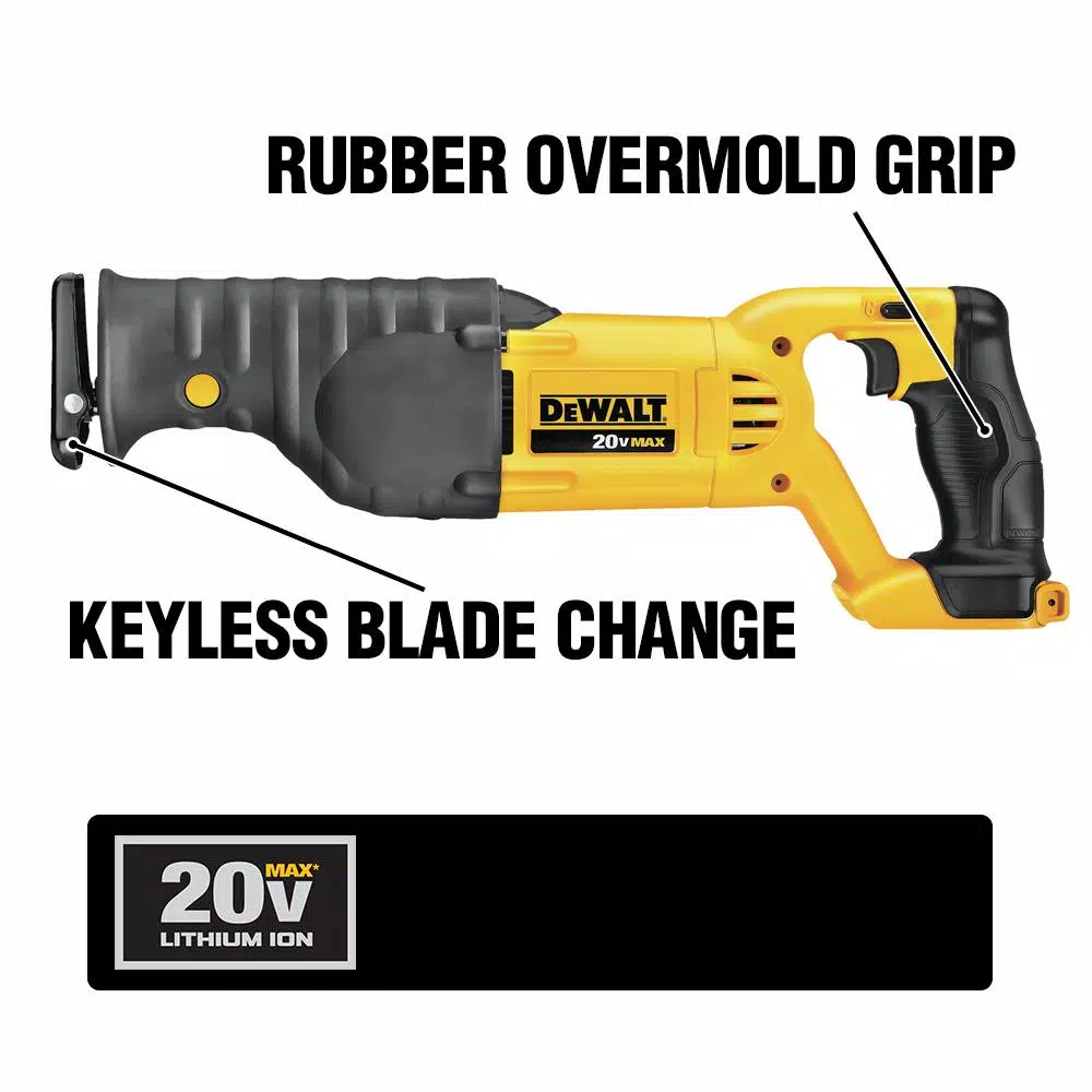 Wholesale 🔥 Power Multi Tools DEWALT 20-Volt MAX XR Cordless Brushless 3-Speed Oscillating Multi-Tool With (1) 20-Volt 2.0Ah Battery & Reciprocating Saw 🔥 12 Wholesale 🔥 Power Multi Tools DEWALT 20-Volt MAX XR Cordless Brushless 3-Speed Oscillating Multi-Tool With (1) 20-Volt 2.0Ah Battery & Reciprocating Saw 🔥 - Image 12