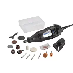 Flash Sale โญ Power Multi Tools Dremel 200 Series 1.15 Amp Dual Speed Corded Rotary Tool Kit With 15 Accessories And 1 Attachment โ๏ธ