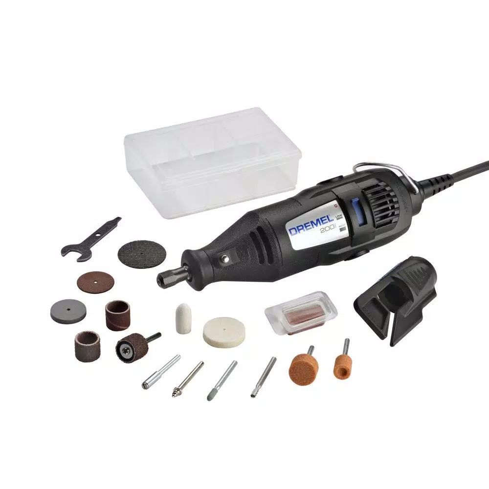 Flash Sale ⭐ Power Multi Tools Dremel 200 Series 1.15 Amp Dual Speed Corded Rotary Tool Kit With 15 Accessories And 1 Attachment ✔️ 1 Flash Sale ⭐ Power Multi Tools Dremel 200 Series 1.15 Amp Dual Speed Corded Rotary Tool Kit With 15 Accessories And 1 Attachment ✔️