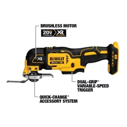 Best Sale 🌟 Power Multi Tools DEWALT 20-Volt MAX XR Cordless Brushless Oscillating Multi-Tool With (1) 20-Volt 6.0Ah Battery 🎉 -metalworking-tools Sales Store unnamed file 698