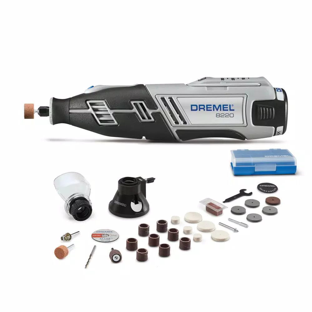 Best deal 😍 Power Multi Tools Dremel 36 In. Flex-Shaft Attachment For Rotary Tools + 8220 Series 12-V MAX Lithium-Ion Variable Speed Cordless Rotary Tool Kit 😍 3 Best deal 😍 Power Multi Tools Dremel 36 In. Flex-Shaft Attachment For Rotary Tools + 8220 Series 12-V MAX Lithium-Ion Variable Speed Cordless Rotary Tool Kit 😍 - Image 3