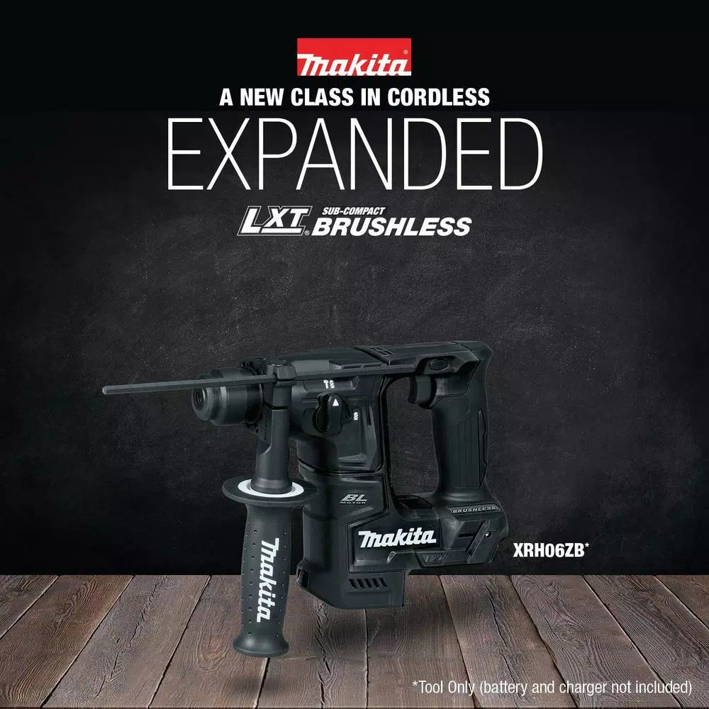 Promo 🔥 Power Multi Tools Makita 18V LXT Lithium-Ion Sub-Compact Brushless Cordless 11/16 In. Rotary 🔨 Hammer, Accepts SDS-PLUS Bits, Tool Only 👍 6 Promo 🔥 Power Multi Tools Makita 18V LXT Lithium-Ion Sub-Compact Brushless Cordless 11/16 In. Rotary 🔨 Hammer, Accepts SDS-PLUS Bits, Tool Only 👍 - Image 6