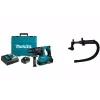Flash Sale 🎉 Power Multi Tools Makita 18V LXT 1 In. Brushless Cordless SDS-Plus Concrete/Masonry Rotary 🔨 Hammer Drill Kit W/Bonus Dust Extraction Attachment 😍