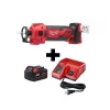 Outlet ❤️ Power Multi Tools Milwaukee M18 18-Volt Lithium-Ion Cordless Dyrwall Cut Out Tool With M18 Starter Kit With One 5.0Ah Battery And Charger ✨