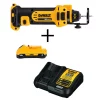Flash Sale 🥰 Power Multi Tools DEWALT 20-Volt MAX Cordless Drywall Cut-Out Tool With (1) 20-Volt Battery 3.0Ah & Charger 💯