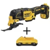Buy 👍 Power Multi Tools DEWALT ATOMIC 20-Volt MAX Cordless Brushless Oscillating Multi-Tool With (1) 20-Volt Battery 4.0Ah ⭐