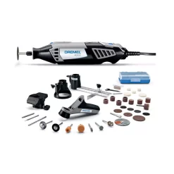 Flash Sale 👏 Power Multi Tools Dremel 4000 Series 1.6 Amp Variable Speed Corded Rotary Tool Kit With 34 Accessories, 4 Attachments And Carrying Case 😉