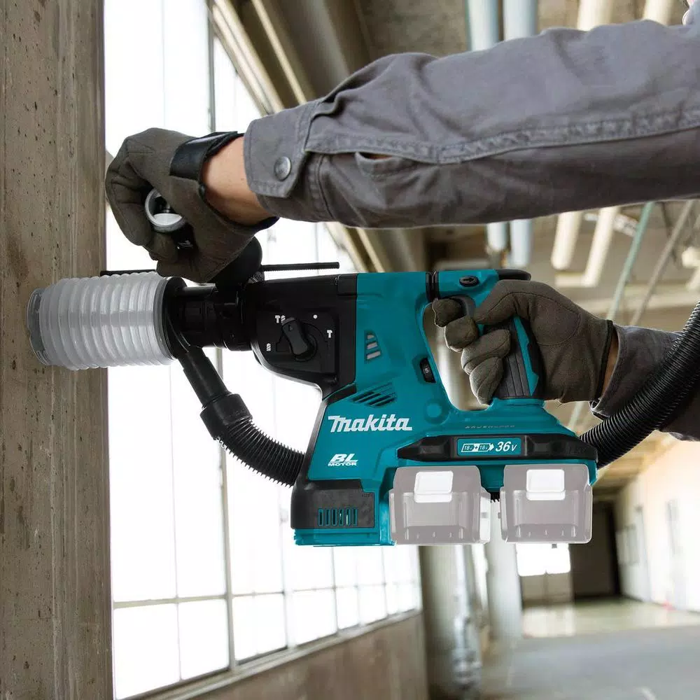 Wholesale ⌛ Power Multi Tools Makita 18-Volt X2 LXT 36-Volt 1-1/8 In. Brushless Cordless Rotary 🔨 Hammer, Accepts SDS-Plus Bits, AFT, AWS Capable, (Tool-Only) ✨ 2 Wholesale ⌛ Power Multi Tools Makita 18-Volt X2 LXT 36-Volt 1-1/8 In. Brushless Cordless Rotary 🔨 Hammer, Accepts SDS-Plus Bits, AFT, AWS Capable, (Tool-Only) ✨ - Image 2
