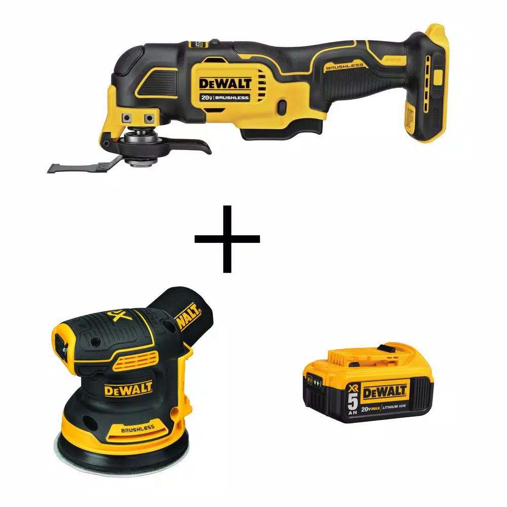 Best reviews of 😉 Power Multi Tools DEWALT ATOMIC 20-Volt MAX Cordless Brushless Oscillating Multi-Tool, 5 In. Random Orbital Sander & (1) 20-Volt Battery 5.0Ah 🔔 1 Best reviews of 😉 Power Multi Tools DEWALT ATOMIC 20-Volt MAX Cordless Brushless Oscillating Multi-Tool, 5 In. Random Orbital Sander & (1) 20-Volt Battery 5.0Ah 🔔